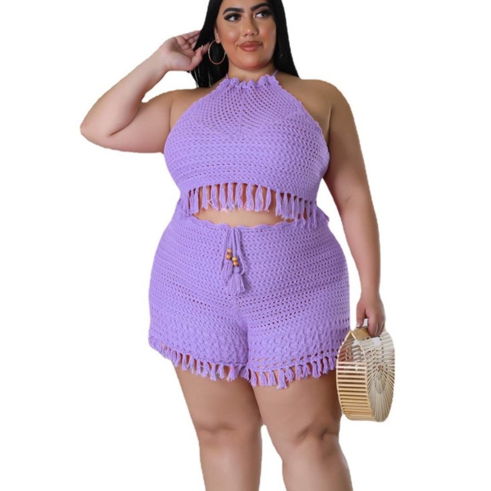 Sassy Knit Short Set